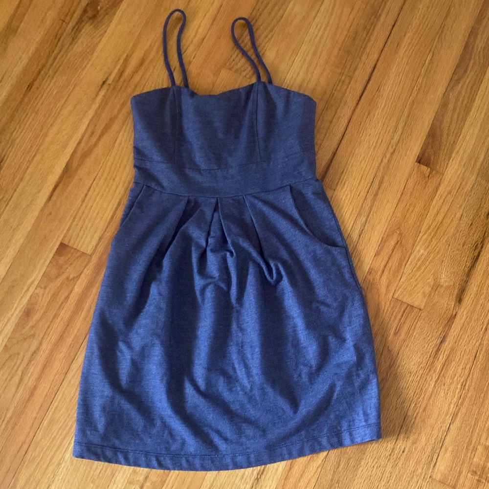Forever 21 Blue Spaghetti Strap Dress. Size M